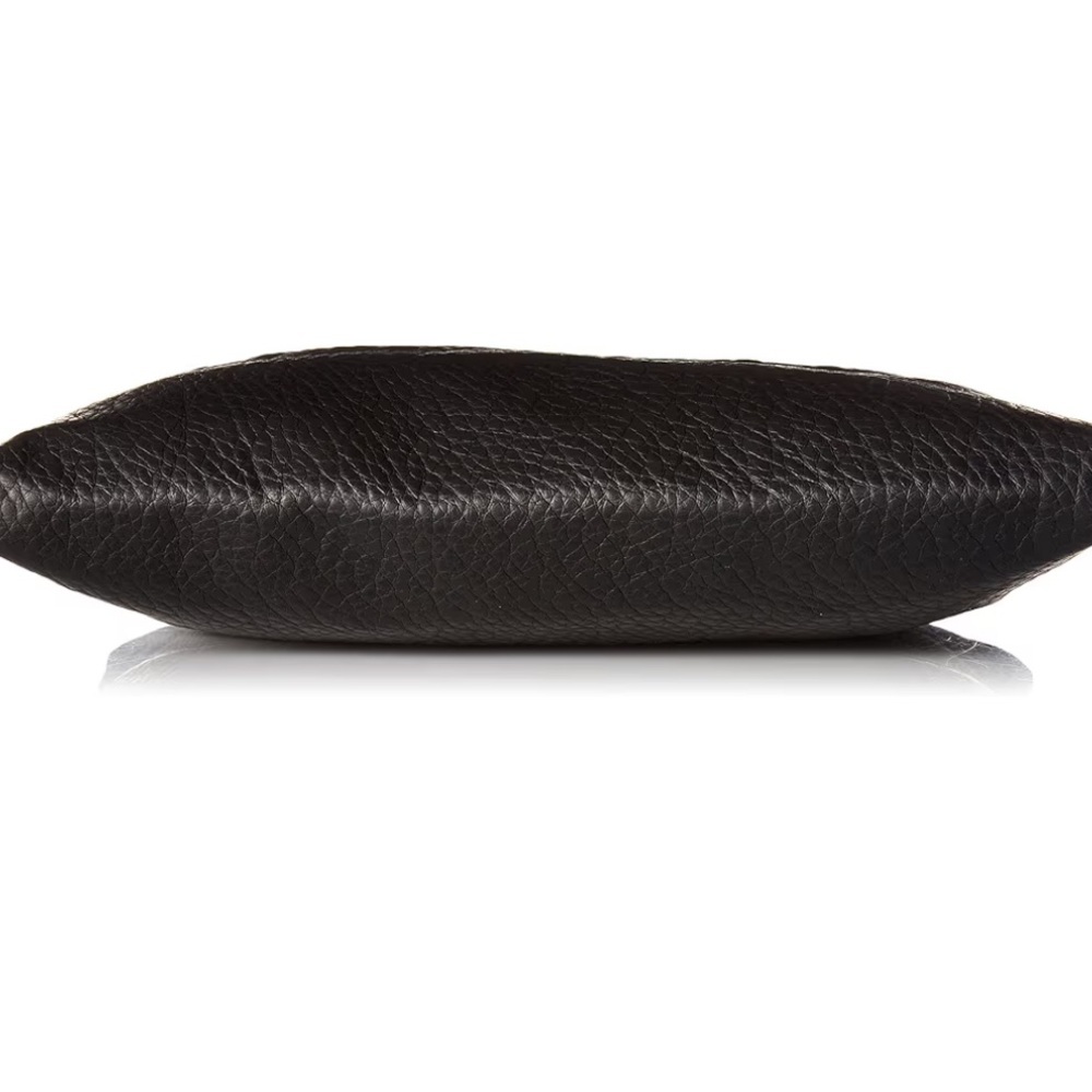 Pistil Black Have We Met? Textured Pouch Wristlet Bag with Leather Accent - Picture 11 of 13